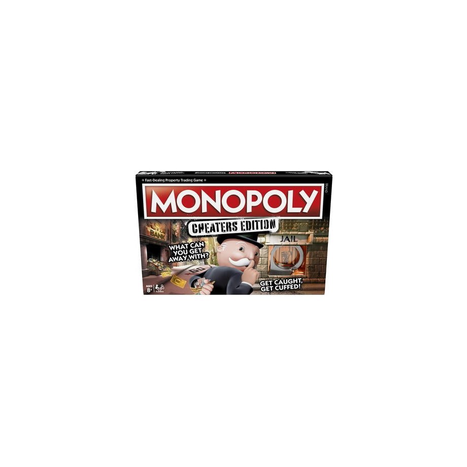 Monopoly Game: Cheaters Edition Board Game Ages 8 and Up