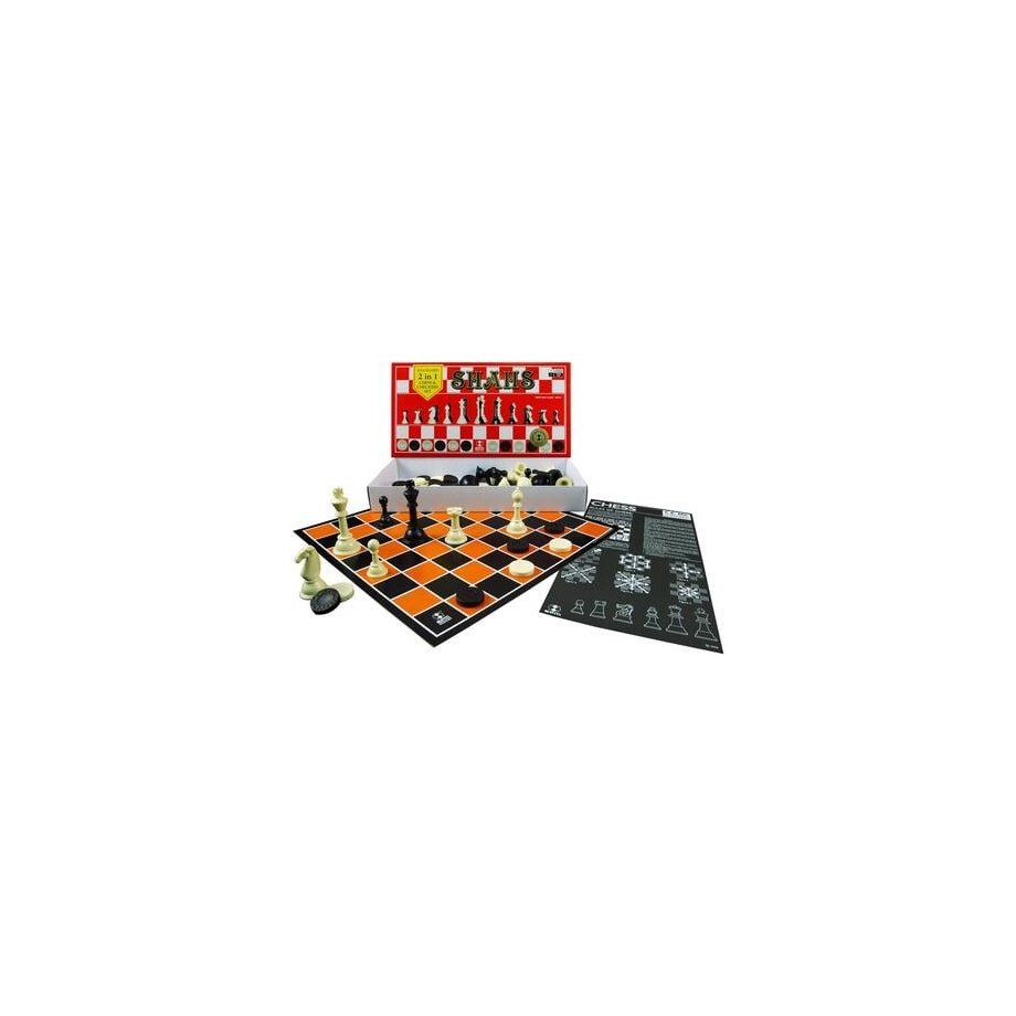 SPM SHAHS Standard Chess & Dam (2in1)