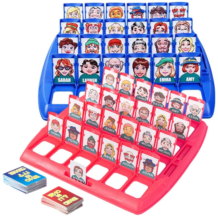 Guess Who Is It Board Game Educational 